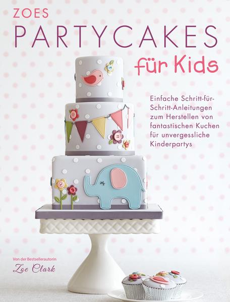 Die Bestsellerautorin Zoe Clark hat für dieses Buch viele ganz ausgefallene Projekte entworfen, die Kids zum Lächeln bringen und noch lange in Erinnerung bleiben. Dieses Werk enthält eine Fülle neuer Kuchen- und Backideen für Kinder in jeder Altersgruppe: von einer süßen mehrstöckigen Torte für Babys ersten Geburtstag bis zu einem leuchtend bunten Farbbeutelkuchen für ältere Teenager. Es enthält Anleitungen für eine Vielzahl unterschiedlicher Persönlichkeiten und Interessen, z. B. perfekte Kuchen für Märchenprinzessinnen, angehende Superhelden, Disco-Schönheiten, Surf-Dandys, flippige “Tweens” und noch vieles mehr. Außerdem wird beschrieben, wie die Kuchen und das Design für Jungen oder Mädchen abgeändert werden können, falls es nötig ist. Die Herstellung von Geburtstagskuchen sollte stressfrei sein und genauso viel Spaß machen wie die Party selbst. Unter diesem Aspekt wurden die Anleitungen erarbeitet - einige sind ganz einfach, andere etwas anspruchsvoller. Durch die gut verständlichen Beschreibungen, die vielen step-by-step-Fotos, nützlichen Tipps, technischen Hilfen und passenden Vorlagen sind aber alle Projekte leicht umzusetzen - selbst für Anfänger. Es wird eine ganze Reihe neuer, moderner Techniken gezeigt, unter anderem das Arbeiten mit Blattsilber und Stempeln, der Umgang mit bedrucktem Fondantpapier und die Herstellung von Kuchen mit gemustertem Innenleben. Alles Dinge, die Gäste wirklich in Erstaunen versetzen werden. Außerdem gibt es zu jedem Projekt noch eine passende leckere Keks-Variante, oder einen Mini-Kuchen oder lustige Cupcakes.