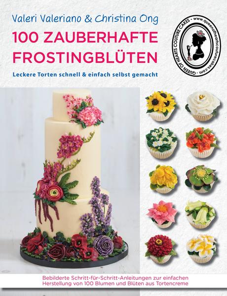 Eine umfassende, bebilderte Anleitung zur Herstellung von Blumen und Blüten aus Cremes für die Tortendekoration von den weltbekannten Expertinnen “Queen Of Hearts Couture Cakes”. Diese einzigartige, bebilderte Anleitung des Bestsellerautoren-Duos „Queen Of Hearts Couture Cakes“ zeigt alle wichtigen Techniken, um 100 verschiedene Blüten und Blumen aus Buttercreme zur Dekoration von Kuchen und Cupcakes schnell und einfach selbst herzustellen. Lerne von den weltweit talentiertesten Künstlerinnen auf diesem Gebiet alle Grundlagen, Spritztechniken, Rezepte und Tipps, die Du zur Herstellung von eigenen fantastischen Tortenkreationen brauchst. Egal, ob Du als Anfänger oder Profi in diese Thematik einsteigst, dieses Buch ist inspirierend, und Deine Erfolge sind damit rasch erreichbar.