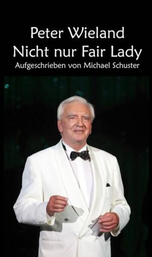 Mit seinen Auftritten begeisterte er Millionen Menschen in Theatern, auf Freilichtbühnen oder im Fernsehen. Sein Charme und der besondere Klang seiner männlichen Stimme ließen Frauenherzen schmelzen. Gemeinsam mit Dagmar Frederic gehörte er zu den Publikumslieblingen der längst untergegangenen DDR. Ihre Duette aus Frederick Loewes Musical "My Fair Lady" sind Ohrwürmer, die immer wieder gern gehört werden. Peter Wielands Zuhause waren die Studios des DDR-Fernsehens, des Rundfunks und natürlich der alte, wie auch der neue "Friedrichstadtpalast". Die Liste derer, mit denen er auf der Bühne und vor Fernsehkameras agierte liest sich wie das "Who is Who" der Unterhaltungsbranche. Neben Sängerinnen wie Nicole Felix, Paola, Jenny Petra, Helena Vondrackova, Veronika Fischer, Liz Mitchell und Inka Bause gehören Gerhard Siebholz, Günther Gollasch und Wolfgang Brandenstein, Komiker wie Gerd E. Schäfer, Hans-Joachim Preil, Rolf Herricht und Sänger wie Roland Kaiser oder Roberto Blanco zu der schier unendlich scheinenden Aufzählung. Mehr als 60 Jahre stand er auf den Brettern, die die Welt bedeuten. Dabei hat er vieles erlebt, gesehen und gehört, dass in „Nicht nur Fair Lady“ einen Platz gefunden hat. Als Reminiszenz an eine Zeit, in der Stars noch Sterne waren, die nach einem kurzen Aufleuchten nicht gleich wieder vom Himmel fielen, hat er sich an vieles erinnert. Manchmal mit einem Augenzwinkern, manchmal mit ein bisschen Wehmut, immer aber mit dem ihm eigenen Humor. Peter Wieland nimmt uns mit in das gleißende Scheinwerferlicht der großen Bühnen, in den Alltag des gefeierten Stars und gewährt uns einen kleinen Einblick seine private Welt.