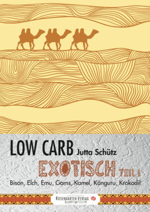 Andere Länder, andere Sitten Während wir Rinder essen, würde in Indien keiner auf die Idee kommen, die dort "Heilige Kuh" als Nahrung zu verwerten und der islam, wie auch das Judentum sowie das ursprüngliche Christentum verbietet das Essen von Schweinefleisch. Selten scheiden sich die Geister in solch extremem Maß, wie bei framdartigen Essgewohnheiten. Die Globalisierung macht auch vor der Länderküche nicht halt. Während Bison, Elch, Emu, Gams, Kamel, Känguru oder Krokodil bisher abenteuerliche Urlaubserinnerungen waren, kann man diese "Spezialitäten" heute problemlos im Internet bestellen. Aus diesen Gründen hat die Autorin Jutta Schütz (Low Carb Bestseller) wieder neue und exklusive Low Carb Rezepte gezaubert, die auch mit zusätzlichen Beilagen als normale Gerichte verwendet werden können.
