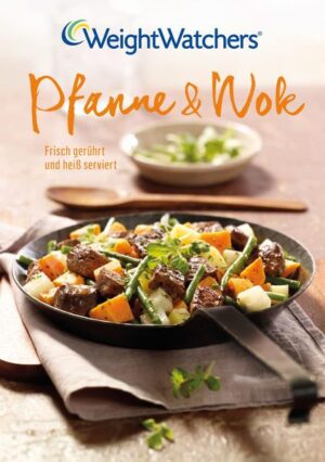 Egal ob aus der Pfanne oder aus dem Wok – mit einer Auswahl der beliebtesten 50 von Weight Watchers entwickelten und getesteten Rezepte bereiten Sie jeden Tag leckere und frische Gerichte für sich und Ihre Lieben zu. Und das mit ganz wenig Aufwand! Sind die frischen Zutaten erstmal vorbereitet, heißt es nur noch Braten, Wenden und Genießen: von einheimischen Leibgerichten über mediterrane Klassiker bis hin zu asiatischen Spezialitäten. Übrigens: Kartoffeln, Reis, Nudeln und Co. garen meist mit in Pfanne oder Wok – einfacher geht’s nicht!