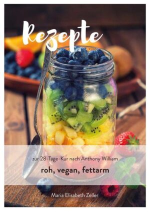 Rezepte zur 28-Tage-Kur nach Anthony William Gebundenes Buch Inhalt: Grundlegendes zur 28-Tage-Kur Was ist zu beachten, damit die 28 Tage erfolgreich werden? Die Nebennieren - ein wichtiger Faktor bei roh-veganer Ernährung Rezepte Frühstück, roh, vegan, fettfrei Rezepte Mittagessen, roh, vegan, fettfrei Rezepte Abendessen, roh, vegan, fettarm Rezepte für Snacks, Kuchen und Süßes fettfreie schmackhafte Salatsoßen Smoothies und Säfte Avocado-Rezepte für den Abend Rezepte: Dörren, Chutney´s, Buddhabowls Hilfreiches Tips und Tricks, die es einfacher machen