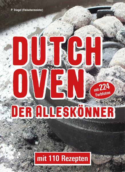 Der Dutch Oven ist der Inbegriff für gutes Essen, das am offenen Feuer in der freien Natur zubereitet wird. Egal ob Sie damit braten, schmoren, kochen, backen oder frittieren möchten - in diesem Alleskönner ist jede Zubereitungsart möglich. Dutch Oven - Einsteiger finden in diesem Buch alles Wissenswerte zum Thema und Profis mit Sicherheit interessante Anregungen und außergewöhnliche Rezepte. In ihren einzelnen Rezepten verzichtet die Autorin und ausgebildete Fleischermeisterin Peggy Triegel auf Fertigprodukte und vorgefertigte Braten. Dabei führt sie Schritt für Schritt nachvollziehbar durch jedes Rezept und erklärt anhand von Bildbeschreibungen anschaulich die Herstellung von selbstgefertigten Braten und Backwaren.