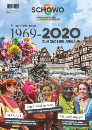 SchoWo: Eine Zeitreise Eine moderne Chronik über mehr als 50 Jahre Schorndorfer Stadtfest Über 50 Jahre SchoWo, das ist auch ein Blick in 50 Jahre Zeitgeschichte der Stadt. Beim Blättern erfährt man, dass die Kelly Family hier schon auftrat, als noch kein Hahn nach ihr krähte und dass die Show „Talente ans Mikrofon“ nicht nur Sternchen, die nach einem Abend wieder verglühen, entdeckt hat. Dieses Buch ist eine Hommage an die Stadt, an die Gäste und vor allem auch an die SchoWo- Macher.