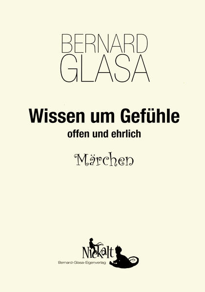 Bernd war neun Jahre alt, als sein Zwilling Heinz vor seinen Augen angefahren wurde und zwei Tage später verstarb. Als viele Jahre später Niekalt, das Kind seiner Fantasie, sein Leben betrat, stellten sie sich gemeinsam und erfolgreich den Rätseln ihres Leidens und Gefahren ihrer Traurigkeit. Für heute hat Bernd besondere Gäste eingeladen, um ihnen alles darüber genau zu berichten. Sechs Kinder gesellen sich dazu. Und Bernd erzählt ihnen allen hautnah von den turbulenten Ereignissen, den sensiblen Wesen mit ihren zauberhaften Eigenschaften und Talenten und den seltsam- seltenen Wunderdingen, die seine Einstellung zum Leben für immer veränderten: Sein Märchen nach wahren Begebenheiten aus seinem Leben. Die Geschichte beruht auf wahren Begebenheiten aus dem Leben des Autors Bernard Glasa und beschreibt dessen Traumabewältigung in Märchenform. Sie löst die Metapher vom trauernden Kind, das in einem Buch, das sich beim Lesen selber schreibt, seine eigene Geschichte liest (aus: Michael Ende, Die unendliche Geschichte) auf. Sie ist nicht in Kapitel unterteilt und rasant verfasst und wirbt für Friedfertigkeit und Toleranz.