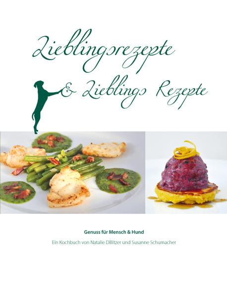 Was haben Menschen und Hunde gemeinsam? Der Geruch köstlich duftender Speisen zieht uns magisch an. Wenn dann noch ein neues Lieblingsgericht auf dem Teller dampft, schlagen die Herzen höher. In „Lieblingsrezepte und Lieblings Rezepte“ dreht sich deshalb alles um verführerisch abwechslungsreiche Menüs, mit denen man sich und liebe Gäste verwöhnen kann. Der besondere Clou: Jedes der 12 Dreigang-Menüs wird durch eine spezielle Rezeptidee für den Hund ergänzt - auf Basis der gleichen Zutaten. Die gesunde und bekömmliche Mahlzeit für den Napf wurde von den Autorinnen, beide Tierärztinnen, nach aktuellen ernährungswissenschaftlichen Erkenntnissen konzipiert. Ob Dackel oder Dogge, für jede Hundegröße gibt es ein ausgewogenes Rezept. Doch zunächst werden die beiden Sie mit ihrer Koch-Leidenschaft anstecken. Entdecken Sie genial einfache bis gewitzt raffinierte Rezeptideen,anregende Vorspeisen, klassische Hauptgerichte mit frischem Schwung und sinnliche Desserts. Heiß trifft kalt, grün trifft pink, scharf trifft fruchtig, lassen Sie sich inspirieren. Warum dürfen Hunde keine Schokolade fressen? Warum ist Lachs so gesund? Unsere „Lieblingsrezepte“ stillen auch noch den Wissenshunger mit fundierten Informationen über die Ernährung Ihres Hundes. Einmal einkaufen, sich selbst, die Gäste und den Vierbeiner glücklich machen - so heißt das Erfolgsrezept für diese einzigartige Sammlung an Lieblingsrezepten.