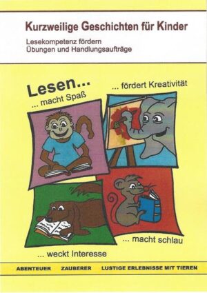 Das Arbeitsheft bezieht sich auf die bisher in unserem Verlag erschienenen Kinderbücher und soll dazu beitragen, die Schüler zum Lesen zu motivieren und ihre Lesekompetenz nachhaltig zu verbessern.