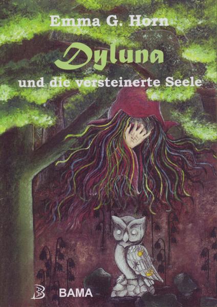 Die Fantasygeschichte „Dyluna“ spielt in Schottland, auf Sizilien und in der Parallelwelt Arkoba, dort wohin eine kleine Gruppe von Hexenmenschen im späten Mittelalter auf der Flucht vor der Inquisition die Pforte gefunden hat. In Arkoba leben die Menschen noch wie im Mittelalter, das bedeutet, bei einem Weltenwechsel, der durch einen Sprung durch einen Regenbogen erfolgt, macht man quasi einen Zeitsprung. Jeder Hexenmensch besitzt als eine Art Muttermal irgendwo am Körper sein jeweiliges Seelentier. Dieses kennzeichnet den Charakter eines Hexenmenschen. Bedeutende Hexen oder Hexer können sich in ihr Seelentier verwandeln. Lissy, ein dreizehnjähriges Mädchen ist in den Besitz eines mächtigen Zaubersteins gekommen, der auf geheimnisvolle Weise von Arkoba in unsere Welt Terrana gelangt ist. Bei der Bemühung, den Stein nach dorthin zurückzubringen, erleben sie und ihre Freunde Marco (15 Jahre) und Alison (14 Jahre) sehr viele spannende Abenteuer. So müssen sie sich unberechenbaren Geistern, Dämonen und Furcht erregenden Riesen stellen und gegen Bestien kämpfen. Da ist es gut, dass ihnen treue mystische Tiere, wie Kater Nero und der Kolkrabe Corax, freundliche Zwerge und andere hilfreiche Wesen, zum Beispiel ein mysteriöses Einhorn oder spezielle Bäume, zur Seite stehen. Im ersten Band, „Dyluna und die versteinerte Seele“, erfährt Lissy, dass sie und ihre Freunde Hexen sind und sie zudem die Prinzessin Dyluna von Arkoba. Ihr Seelentier ist der Drache, in den sie sich einmal verwandelt, um gegen die gefährliche Hexe Skirra zu kämpfen. Diese möchte den magischen Stein an sich reißen und in ein Werkzeug des Bösen verwandeln, um so die absolute Macht zu erringen. Dyluna ist die Auserwählte, die dies verhindern kann. Dyluna findet durch die Offenbarungen der „Quelle der Wahrheit“ im Zauberwald sehr viele Antworten auf quälende Fragen, die tief in die Vergangenheit wurzeln und eine Verschwörung aufdecken. Die Aufgabe, die Dyluna und ihre Freunde im ersten Band erfüllen, ist: die versteinerte Seele von Dylunas Urgroßmutter Felicitas zu befreien.