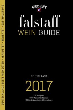 Der Falstaff Weinguide Deutschland 2017 enthält rund 3.000 Weinempfehlungen von mehr als 370 Produzenten, bewertet nach dem 100-Punkte-System. Dazu kommen die 130 Gasthaus-Tipps, die bei der Planung des nächsten Aufenthalts in einer Weinbauregion helfen und die Rubrik »Talentschuppen«, die sich dem Winzernachwuchs widmet - alles in allem ein starkes Nachschlagewerk am Puls der Zeit.