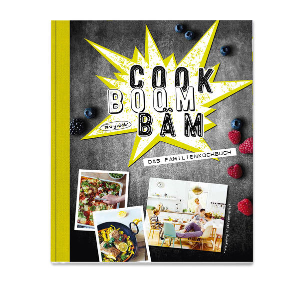 "COOK BOOM BÄM": Schnelle, einfache Gerichte für die ganze Familie Endlich mal ein Kochbuch für die ganze Familie: COOK BOOM BÄM, das neue Kochbuch von EDEKA bringt alle an einen Tisch, inklusive Suppenkasper und Extrawurstverlanger, Schwesterherz und Schwippschwager, ferne Verwandte und Freundesfreunde. Denn gemeinsames Kochen macht Spaß und ist leichter als gedacht! Ob Overnight Oats für Morgenmuffel, Burger und Pizza für Soul−Food−Lover oder Cheesecake und Popcorn für Naschkatzen – das neue Familienkochbuch von EDEKA bietet schnelle Rezepte für jeden Tag und jeden Geschmack. "COOK BOOM BÄM – Das Familienkochbuch" im Überblick: Leckere Familienrezepte für alle mehr als 100 einfache und schnelle Rezepte für die ganze Familie leckere Gerichte für den Alltag, das Wochenende und die nächste Party einfache Schritt−für−Schritt− und Video−Anleitungen Tipps für das perfekte Food−Foto auf Instagram & Co. hochwertige Ausstattung (Hardcover mit Stoffrücken) Schnelle Familienrezepte für jeden Tag Mit schnellen, leckeren Rezepten für die Woche, zum Beispiel taschentauglichen Snacks to go und Fix−&−Fertig−Ideen für Schule und Büro, bleibt der Aufwand im Alltag gering – und der Geschmack bombastisch. Am Wochenende, zwischen Freitagsfreude und Sonntagsfilm, ist dann Zeit für weitere leckere Familienrezepte: ein ausgiebiges Langschläferfrühstück, köstliche Kuchen und Klassiker aus Omas Rezeptbuch. Und auch für den Kinoabend, das Grillfest mit den Nachbarn oder die nächste Pyjama−Party ist gesorgt: Fingerfood aus aller Welt und coole Drinks begeistern Eltern genauso wie Teenager. Einfache Alltagsrezepte für die Familienküche Das Beste daran: Für die schnellen und leckeren Rezepte muss keiner in der Familie die perfekten Kochkünste draufhaben. In COOK BOOM BÄM wird alles so gut erklärt, dass aus Tohuwabohu plötzlich Teamwork wird. Einfache Schritt−für−Schritt−Anleitungen, spannendes Lebensmittelwissen und clevere Foodhacks ergänzen die einfachen Alltagsrezepte für die Familie und machen jeden Kochmuffel im Handumdrehen zum Küchenprofi. So lecker, einfach und schnell war die Familienküche noch nie. Kochen mit der ganzen Familie? Wird mit COOK BOOM BÄM eine verdammt leckere Angelegenheit! Also ab in die Küche und an die Töpfe, fertig, los!Sprachen: Deutsch, Deutsch