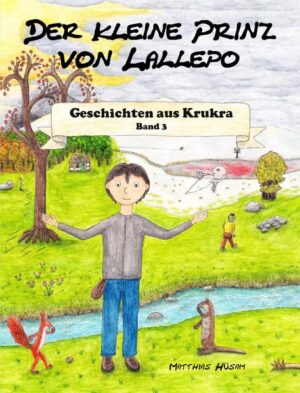 Der kleine Prinz von Lallepo entführt seine Leser in die wundersame Welt von Krukra, in der er spannende Abenteuer erlebt und sonderbare Gestalten trifft. In Band 3 werden fünf Geschichten erzählt, unter anderem vom rennenden Baum, den magischen Zaubernüssen und der alten Legende der Fischotter mit dem leuchtenden See. Die Geschichten in Band 3 sind für Kinder ab 7 Jahren geeignet. Besonders Grundschüler werden als Erstleser ihre Freude an den Abenteuern aus Krukra haben. Ideal auch zum Vorlesen und als Gute- Nacht- Geschichte. Mehr Infos unter www.lallepo.de