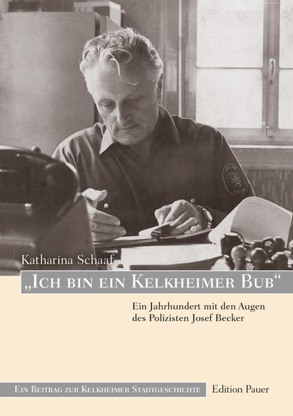 Josef Becker war als Polizist eine der bekanntesten Persönlichkeiten Kelkheims. Seine Erinnerungen im Auftrag der Stadt zu veröffentlichen, ist der Autorin Katharina Schaaf ein Bedürfnis. Sie folgt damit seinem Wunsch, das Vergangene zu tradieren, um der Zukunft Fehler zu ersparen. Seine Kriegserlebnisse haben den jungen Josef Becker zum überzeugten Pazifisten und zum kosmopolitisch denkenden Menschen gemacht, der immer und überall nach dem Verbindenden zwischen den Menschen suchte, der mit seinen vielfältigen Aktivitäten Brücken schlug und der sich um seine Heimatstadt Kelkheim verdient gemacht hat. Sein Leben steht zugleich aber auch exemplarisch für die Erfahrungen vieler seiner Zeitgenossen und für die Alltagsgeschichte des 20. Jahrhunderts. Das Aufwachsen in kleinen Verhältnissen, der Wille zum Durchhalten und zum Wiederaufbau, die oft plötzlichen Wendungen, die das eigene Schicksal genommen hat, werden bei manchem Leser vielleicht vertraute Erinnerungen wecken und manch anderen neugierig machen auf eine ihm fremde, aber zutiefst menschliche Welt.