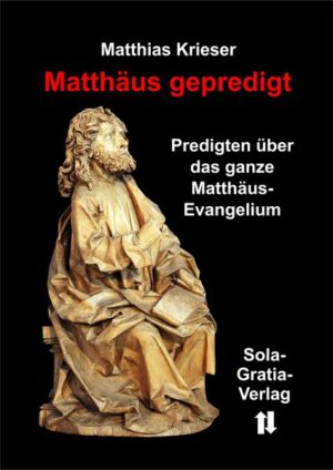 In 141 Predigten legt der Verfasser das gesamte Matthäus­evangelium aus. Das Buch enthält den Text des ersten Evan­geliums in behutsam revi­dierter Über­setzung Martin Luthers sowie die Predigt­manuskripte zu den je­weiligen Ab­schnitten. Alle Predigten sind tat­sächlich gehalten worden. Sie haben einen Bezug zum Kirchen­jahr oder zu be­sonderen kirch­lichen Anlässen. Ein Register am Ende des Buches macht es leicht, zu den meisten Sonn­tagen und vielen Anlässen Predigten über Matthäus-Texte zu finden.