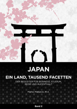 Japan kennen und verstehen lernen: Dieser Band vermittelt dem Leser ein umfassendes Verständnis der Japaner, ihrer Mentalität und Verhaltensweisen. Grundlegend dafür sind ein Blick in die wechselhafte und spannende Geschichte Japans sowie auf die unterschiedlichen Religionen und Philosophien, welche die Japaner bis heute prägen. Im Mittelpunkt steht die japanische Gesellschaft, ihre Struktur und spezifischen Regeln sowie deren Ursprünge. Davon abgeleitet werden die besonderen Gepflogenheiten von Japanern im Business erklärt. Als Zusammenfassung erhält der Leser einen konkreten Ratgeber für den privaten oder geschäftlichen Besuch in Japan - mit Anleitungen zum erfolgreichen Umgang mit Japanern für nahezu jeden Anlass. Zudem praktische Reisetipps und Nützliches, um sich schnell zurechtzufinden. Band 2 verfügt über 105 überwiegend farbige Abbildungen, 12 teils farbige Karten, 11 meist farbige Diagramme und 1 198 Glossareinträge. Zusammen mit Band 1 ist das Gesamtwerk der Begleiter für die Vorbereitung von Geschäftsbeziehungen, den Studieneinstieg in ein auf Japan bezogenes Studienfach, eine geschäftliche oder private Reise sowie einen längerfristigen Arbeitsoder Studienaufenthalt und einfach jeden Japan- Interessierten.