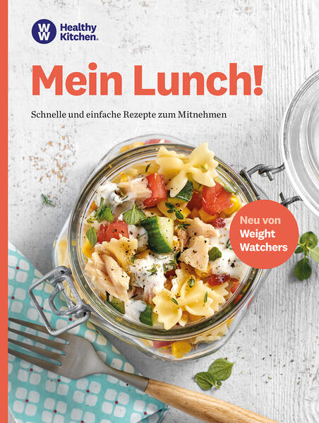 Gesund Essen im Büro oder unterwegs: unkomplizierte WW Rezepte Endlich Mittagspause! Der Magen knurrt, die Zeit ist knapp, die Kantine oder die nächste Bäckerei locken. Doch wer sein Essen immer dabei hat kann auf gesündere Alternativen zurückgreifen. Ein vorgekochtes Mittagessen aus frischen Zutaten, ein selbst belegtes Brot, eine liebevoll bestückte Lunchbox oder ein schneller Salat geben die Garantie, immer im eigenen WW SmartPoints Budget zu bleiben. Ob warme oder kalte Mahlzeit, Büro-Snack oder Imbiss für unterwegs - unsere Meal Prep Rezepte helfen bei der Planung und sorgen für eine abwechslungsreiche, gesunde Ernährung! Mehr als 80 Gerichte zum Mitnehmen - je nach Wunsch mal zum Aufwärmen oder zum kalt Essen Rezepte für warme Suppen und Eintöpfe, Pfannengerichte und für den Wok Frische Salate für unterwegs und süße Snacks für zwischendurch Ideen für belegte Brote, selbstgemachte Brotaufstriche und abwechslungsreiche Sandwiches Vorkochen und aufbewahren: weniger Stress durch unsere Meal Prep Ideen Wellness that works: gesund leben trotz Hektik Ob Sie auf ihr Gewicht achten oder einfach Ihr körperliches Wohlbefinden verbessern wollen: Die Kombination aus Weight Watchers Rezepten und unserem alltagstauglichen, nachhaltigen Ansatz, der gesunde Ernährung, Bewegung und eine positive Grundeinstellung umfasst, unterstützt Sie auf Ihrem Weg! Mein Lunch! Schnelle und einfache Rezepte zum Mitnehmen sorgt dabei für mehr Abwechslung in der Mittagspause - schnell, gesund, lecker!