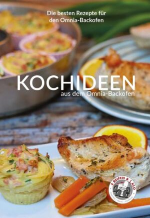 Das Kochbuch „Kochideen aus der Omnia-Küche“, mit über 35 Kochrezepten, bietet Ihnen leckere Kochrezepte mit einfach umzusetzenden Anleitungen. Genießen Sie: -Leckere Beilagen -Hauptspeise -Nachspeisen Ob als Beilage zum Grillsteak oder als kleine Mahlzeit an warmen Tagen - in diesem Kochbuch für den Omnia-Backofen findet jeder sein Rezept. Rezeptideen mit frischen und leckeren Zutaten - von einfach bis etwas aufwendiger. Leicht nachzukochende, aber dennoch besondere Rezepte, die wie immer auch für Omnia-Kochanfänger geeignet sind, waren auch diesmal wieder das Ziel bei diesem Kochbuch für den Omnia-Backofen. Alle Rezepte wurden von Campern entwickelt. Sind leicht und schnell nachzukochen - ohne viel Aufwand. Bei dem Kochbuch Kochideen aus der Omnia-Küche handelt es sich um das 4. Rezeptbuch für den Omnia-Backofen von dem bekannten Campingfoodblog 4 REIFEN & 1 KLO..