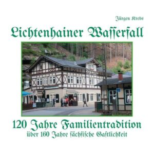 Der Lichtenhainer Wasserfall, früher auch Großer Wasserfall genannt, gehört ist seit langer Zeit zu den alteingesessenen Ausflugsgaststätten mit moderner Pension im Elbsandsteingebirge. Seine Lage im Kirnitzschtal, dem wohl schönsten Tal des Nationalparkes „Sächsische Schweiz“, macht ihn zu einem hervorragenden Reiseziel. Er war und ist Ausgangspunkt für Wanderungen in den Hauptteil des Nationalparks Sächsische Schweiz. Dabei ist er mit der elektrischen Kirnitzschtalbahn von Bad Schandau aus gut und umweltfreundlich zu erreichen. Im Jahr 1901 wurde eine Familientradition begründet, die nun seit 120 Jahren anhält. Dabei erlebte die gastliche Stätte Höhen und Tiefen. Verfolgen Sie hier Aspekte zur Geschichte des traditionsreichen Ausflugsziels zwischen gestern und heute. Inhalt: Vorwort zum Geleit Im Zauberbann der Sächsischen Schweiz Der Große Wasserfall im 19. Jahrhundert Seit 1901 - 120 Jahre Familientradition — Die ersten beiden Jahrzehnte Die Goldenen Zwanziger und die Zeit zwischen den Kriegen Ein Familienunternehmen im Sozialismus Der Schritt ins neue Jahrtausend Die Kirnitzschtalbahn als Zubringer Drehort für Film und Fernsehen Rückschläge im Geschäftsbetrieb Der Lichtenhainer Wasserfall heute - Familienbetrieb in fünfter Generation 120 Jahre Familientradition Impressionen Nach Redaktionsschluss Verzeichnisse