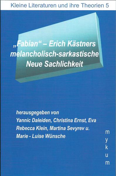 "Fabian"- Erich Kästners melacholisch-sarkastische Neue Sachlichkeit | Bundesamt für magische Wesen