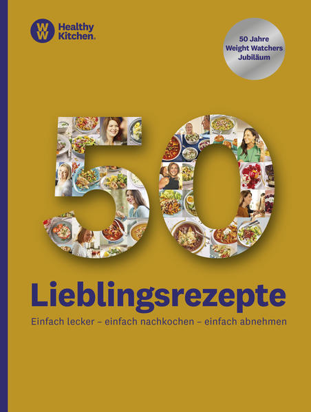 50 Lieblingsrezepte neu interpretiert: Eine kulinarische Zeitreise durch 50 Jahre Weight Watchers WW feiert Geburtstag! Zu diesem Anlass wollten wir wissen: Was waren die beliebtesten WW Rezepte der vergangenen 50 Jahre? Darunter sind klassische Leckereien wie Kalter Hund, Spargelcremesuppe und Pfirsich Melba, aber auch neue Food-Trends wie One Pot Pasta mit Hähnchen, Linsen-Gemüse-Bowl mit Ei und vegane Gerichte wie Grillgemüse-Wraps mit Hummus. Alle Rezepte in diesem WW Kochbuch wurden neu interpretiert - denn das macht WW so erfolgreich: immer gesund und kalorienbewusst und immer am Puls der Zeit! Die besten Koch-Ideen aus 50 Jahren WW: leckere Rezepte für Salat, Fleisch, Pasta und Desserts Die WW Story oder: wie eine Hausfrau den Grundstein für ein globales Unternehmen legte Interessante Infos und lustige Fakten zur Gründungsgeschichte von WW Lecker, einfach und alltagstauglich: Alle Rezepte sind mehrfach getestet und garantiert gelingsicher von erfolgreichen WW Teilnehmern empfohlen: Inspiration und Hilfestellung auf dem Weg zu gesunden Gewohnheiten Das große WW Kochbuch zum Jubiläum: So erfindet sich WW immer wieder neu Alles begann mit einer Idee von Jean Nidetch: Nach unzähligen erfolglosen Diäten beschloss sie, im Austausch mit anderen Mitstreitern Unterstützung beim Abnehmen zu finden. WW war geboren! In den 1970ern erreichte WW Deutschland. Wussten Sie, dass WW Teilnehmer damals „Gewichtswächter - Die Experten“ genannt wurden? In diesem WW Kochbuch finden Sie nicht nur viele leckere Rezepte, die leicht zuzubereiten sind, sondern auch interessante Hintergrundinformationen zu jedem Jahrzehnt der WW Geschichte. Lassen Sie sich von Erfolgsgeschichten aus 50 Jahren WW zu einem gesunden und genussvollen Lebensstil inspirieren!