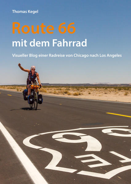 Einmal die Route 66 radeln. Dem Mythos, der Legende der alten „Mother Road“ folgen. Ein Hauch von Abenteuer und Freiheit erfahren. Von Chicago bis zum Santa Monica Pier in Los Angeles durch 8 Bundesstaaten. Die Highlights sind hier die historischen Überbleibsel wie alte Tankstellen, Motels, Brücken und natürlich historische Autos. Aber auch die Weite, die Ihresgleichen sucht, strahlt eine Faszination aus. Für Radler gleichzeitig aber auch Respekt. Respekt für nicht endende geradeauslaufende Straßen, für Einsamkeit auf langen Distanzen, für ausgewöhnliche Hitze und stundenlangem Gegenwind. Eine Herausforderung für den Radler und seine Ausrüstung. Aber auch eine Herausforderung, die begeistert. Dieses visuelle Tagebuch mit über 480 Farbfotos soll Dir einen Einblick in dieses Erlebnis geben und Dich motivieren, den Mythos selbst auf dem Fahrrad zu erleben. Zusätzliche Tipps zur Vorbereitung, Details der Ausrüstung und viele Checklisten sollen dir bei deiner Planung helfen. Links über QR-Codes auf Etappen-Videos in Youtube ergänzen das visuelle Erlebnis medienübergreifend.