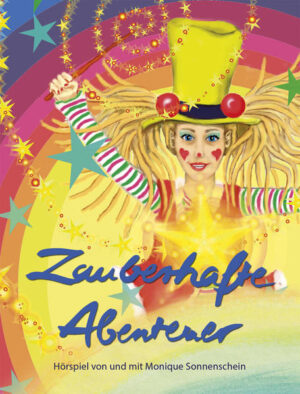 "Zauberhafte Abenteuer" Das Hörspiel zum Buch von und mit Monique Sonnenschein Hast du Lust, Monique Sonnenschein auf einer spannenden Reise durch das ganz Jahr zu begleiten? Dann mach' es dir kuschelig und einfach mal die Augen zu... Monique Sonnenschein hat einen größten Wunsch: Sie möchte einmal eine richtig gute Zauberin werden. In vier Märchen können kleine Zuhörer und große Vorleser Monique auf dem langen Weg zu ihrem großen Ziel begleiten und tauchen ein in Moniques zauberhafte Welt. Auf ihrer Reise durch die vier Jahreszeiten begegnet Monique einer wunderschönen Regenbogenprinzessin, drolligen Gespenstern und sehr sympathischen Hexen und hilft am Ende auch einem leicht überforderten Nikolaus aus der Patsche. Stets an Moniques Seite sind ihre Freunde, zum Beispiel die Henne Berta, Frau Lustig, der Hahn Ole Ole und vor allem der vorlaute und etwas verfressene Hase Herr Möhrchen. Am Ende ihrer Reise besitzt Monique Sonnenschein nicht nur alle Werkzeuge und das Können, um eine richtig gute Zauberin zu werden. Sie hat außerdem gelernt, wie wichtig es ist, gute Freunde zu haben, dass man etwas gewinnt, wenn man mit anderen teilt, und dass, wer anders aussieht, erst richtig interessant ist.