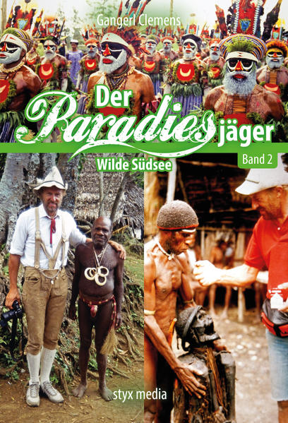 Abenteuer pur im zweiten Band von Paradiesjäger Gangerl! Piratenüberfälle, wilde Stämme, Dschungel und - natürlich - jede Menge Paradiese. Mit einem Normalreisenden ist der Einhandsegler Wolfgang Clemens alias Gangerl nicht im Entferntesten zu vergleichen. Massentourismus und Pauschalreisen sind Tabuworte für ihn. Süchtig nach den schönsten und einsamsten Inseln segelt er seit 1988 mit seiner selbstgebauten Yacht zu den entlegensten Gebieten der Erde. Doch die Idylle eines Traumstrandes ist ihm nie genug! Er traut sich an Orte, an denen nur selten Weiße gesichtet werden. Isoliert lebende Naturvölker, tiefe Dschungel, karge Wüsten oder lebensfeindliche Gebirge - bisher hat er mehr als einhundert Länder bereist, über 100.000 Seemeilen und 180.000 Kilometer auf dem Landweg zurückgelegt. Auch mehr als 6.000 Tauchgänge hat er schon auf dem Buckel, denn die Unterwasserwelt ist seine größte Passion. Paradiese hat er für sich mittlerweile zu Genüge entdeckt, jedoch musste er dabei auch oft herbe Rückschläge einstecken. Knast, Krankheiten, Korruption und sogar Piraten haben ihn viele Male in ärgste Gefahr gebracht. Doch ans Aufgeben denkt der urige Bayer Dank seiner starken mentalen Einstellung nie. Getrieben von Abenteuerdurst konnte Gangerl nach den ersten wunderschönen Jahren seines Aussteigerlebens so richtig auf den Putz hauen. Freundin Renate und Yorkshire-Terrier Sherry waren endgültig nach Deutschland zurückgekehrt, dann verließ Gangerl die angenehme Barfußroute der Segler, um abgelegenere Ziele anzusteuern. Im ersten Band von "Der Paradiesjäger" berichtete er bereits vom sechstägigen Jahrhundertsturm "Polly" mit seinen zwanzig Meter hohen Wellen, der ihm auf dem Weg in die Antarktis brutal eine Nahtoderfahrung gebracht hat. Durch dieses Erlebnis scheinbar bestärkt, beschreibt sich der Grenzgänger nun im zweiten Band selbst als "rotzfrech" in der Umsetzung seiner Ziele. Von Neuseeland ging es über Tonga, Samoa und Fidschi nach Vanuatu zu den berühmten Turmspringern, die sich wagemutig mit undehnbaren Lianen wie beim Bungee-Springen von dreißig Meter hohen Türmen stürzen. Für Gangerl der reinste Wahnsinn und zugleich auch der Beginn seiner Liebe zu primitiv lebenden Naturvölkern. Sein nächstes Ziel stand von da an fest: Neuguinea! Etliche harte Rucksacktrips unternahm er im Dschungel, war wochenlang auf dem krokodilverseuchten Fluss Sepik unterwegs und besuchte die abgelegensten Stämme im Hochland. Krankheiten blieben nicht aus, Denguefieber und Malaria fing er sich sogar mehrfach ein. Doch allem Übel nicht genug, geriet der Einhandsegler auch noch ins Visier von Piraten - mit tödlichem Ausgang. Nur wenige Jahre später wurde die Familie Wallert ganz in der Nähe ebenso von Räubern der Abu Sayyaf entführt. Nach seiner Flucht aus der philippinischen Sulusee erkundete der Abenteuerfreak das faszinierende Borneo, ging mit indonesischen Walfängern auf die Jagd und segelte schließlich in den indischen Ozean. Mit Sondergenehmigung durfte er das strengstens geschützte Atoll Aldabra anlaufen, um später über die Seychellen und Madagaskar zu seinem Lieblingskontinent zu gelangen: Afrika. Wie andere Reisende oder Aussteiger wollte und will Gangerl die Welt entdecken, aber eben auf seine Weise. Und er lebt noch heute, mit über 80 Jahren, das Leben, von dem viele träumen! Ein Extremaussteiger ohne Kompromisse auf der Suche nach den schönsten Flecken unseres wunderbaren Planeten. Ein inspirierendes Werk mit 116 Farbfotos für Aussteiger, Segler und Meeresliebhaber sowie für Abenteuerhungrige und Individualreisende. Mehr Eindrücke von Gangerls Leben finden Sie auf YouTube (@gangerl), Facebook (@gangerl), Instagram (@gangerlclemens) und im Web unter gangerl.net.