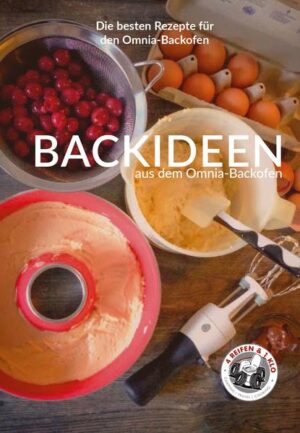 Das beiliegende Backbuch von 4 REIFEN & 1 KLO, mit über 35 tollen Backrezepten ist ein perfekter Unterstützter für das Backen mit dem Omnia-Backofen. Alle Rezepte einfach erklärt und gelingsicher. Kuchen ist in ca. 45 Minuten fertig und ein Brotteig braucht nur zusammenrühren werden und ab damit in den Omnia-Backofen. Ruck-Zuck ist das frische Brot auf den Tisch. Ohne Schnick-Schnack. Ohne Umstände. Genießen Sie -verschiedene Rührkuchen -Käsekuchenvariationen -traumhafte Torten -Brot -ideale Grillbeilagen Tauchen Sie ein in die besondere Vielfältigkeit des Omnia-Backofens! Alle Rezepte wurden von Campern entwickelt. Sind leicht und schnell nachzukochen - ohne viel Aufwand. Bei dem Kochbuch „Backideen mit dem Omnia-Backofen“ handelt es sich um das 2. Rezeptbuch und das 1. Backbuch für den Omnia-Backofen vom bekannten Campingfoodblog 4 REIFEN & 1 KLO.