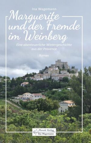 „Was passierte mit dem Fremden im Weinberg ?“ Fenja, Flugzeugmechanikerin aus Frankfurt, kehrt in der Vorweihnachtszeit in die Provence zurück. Doch anstatt die stimmungsvollen Weihnachtsmärkte zu besuchen, muss sie sich um ihre Tante kümmern, die bei einem Autounfall schwer verletzt wurde. Und das ist noch nicht alles: bei einem Ausritt mit ihrer Maultierstute Marguerite stolpert sie förmlich über einen Toten. Am Ende hat Fenja nicht nur einen neuen Hausgenossen sondern auch neue Perspektiven für ihre Zukunft.