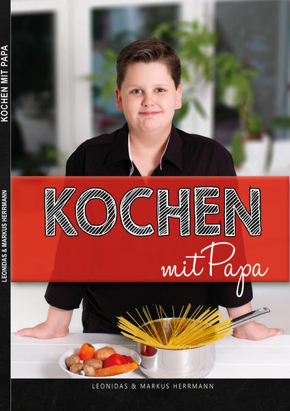 Bekannt wurde Leonidas Herrmann mit 9 Jahren 2019 als “kleiner Juror” bei der VOX Fernsehsendung “Grill den Henssler” an der Seite von Reiner Calmund. Kochen mit Papa stellt das Kochen ohne Hilfsmittel, ohne Geschmacksverstärker mit frischen regionalen Produkten in den Vordergrund. Ein perfektes Buch für das gemeinsame Kochen mit der Familie und ein klarer Gegenpol zur schnellen Küche. Ein wenig Zeit sollte man also schon mitbringen.