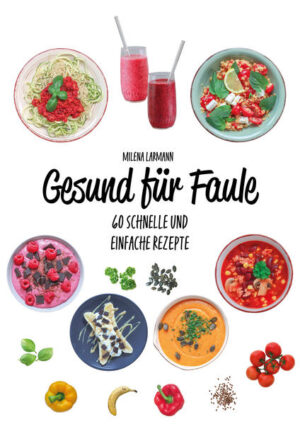 Keine Zeit? Keine Lust? Kein Problem! "Gesund für Faule" zeigt dir mit 60 Rezepten, wie einfach und vielfältig eine gesunde Ernährung sein kann, auch wenn man nicht viel Zeit in der Küche verbringen möchte. Bestellung plus Versandkosten nur über unsere Webseite www.milenasrezept.com - Buchhändler werden gebeten, vor Bestellung den Buchhandelsrabattcode über hallo@milenasrezept.com anzufragen.