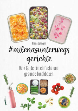 Während alle Zeit, Geld und Nerven beim Bäcker lassen, genießt du Unterwegskuchen, Spaghettimuffins, Fake Meat Burger, Schoko-Bananenbrote und weitere 50+ Rezepte, die in #milenasunterwegsgerichte darauf warten, von dir entdeckt und geschmeckt zu werden. Das Buch ist perfekt für dich geeignet, wenn du viel außer Haus essen musst, aber nicht auf teure Auswärtsangebote angewiesen sein möchtest. Bestellung plus Versandkosten nur über unsere Webseite www.milenasrezept.com - Buchhändler werden gebeten, vor Bestellung den Buchhandelsrabattcode über hallo@milenasrezept.com anzufragen.