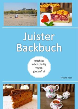 Juisterin gibt ihre eigenen Backkreationen preis. Himmlische, sommerlich-leichte, fruchtige und schokoladige, nicht zu süße Kuchen, Gebäck und Torten! Vegan und glutenfreie Schlemmereien. Für jeden Geschmack ist etwas dabei. Für Anfänger einfach beschrieben, für Könner neu Inspirationen! Nicht zufiele Zutaten und kurze Zubereitungszeit.