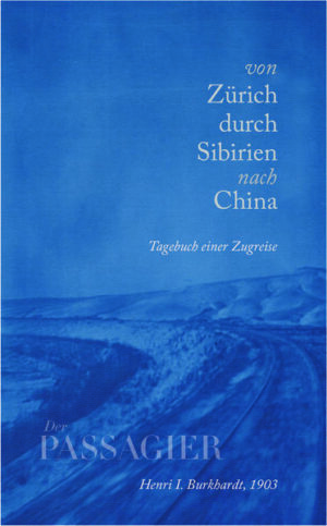 Henri I. Burkhardt wird von einer Handelsgesellschaft nach Shanghai entsandt und reiste im Dezember 1903 von Zürich durch Sibirien nach China. Seine während der Fahrt nieder­geschriebenen Erlebnisse hielt er Anfang 1904 in einem Typoskript fest und ist somit wohl der erste ausländische Reisende, der seine Erlebnisse während einer Winter­reise auf der neuen durchgängigen Bahnroute von Moskau nach Dalny zu Papier brachte. Burkhardt, in Feldsee am Zürichsee aufgewachsen, war in seinen frühen Zwanzigern, als er sich auf den Weg nach Fernost begab. Die Reise ist mühselig und die Bedingungen beschwerlich – kaum mit der heutigen Transsib zu vergleichen. Die frostigen Temperaturen in nur sehr notdürftig beheizten, teils klapprigen Zügen und die zur damaligen Zeit alltäglichen Gefahr von Zugunfällen, rufen in dem jungen Mann nur allzu menschliche Reaktionen hervor. Henri Burkhardt schildert in seinem Tagebuch eindrucksreich die Erlebnisse seiner außergewöhnlichen Zugfahrt im Winter 1903. Seine Erlebnisse sind auch zeitlos. Es sind die Begegnungen unterwegs in einem Land, dessen Weite sich wie ein Kontinuum über den Zug stülpt, die das Unterwegssein kurzweilig und für jeden Transsib-Reisenden einmalig machen. Herausgegeben von: Bodo Thöns, Buchautor und Experte für Transsib‑Reisen & Adrian Dinser. Das Buch ist ab sofort über den Verlag bestellbar. Lieferzeit: 2-4 Werktage. Adrian Dinser Verlag post@derpassagier.com +49 781 289 43573 www.derpassagier.com