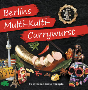 Berlins „Multi-Kulti-Currywurst“ präsentiert Ihnen ein Potpourri urbaner Kreationen verschiedenster Kulturen, gewürzt mit unbändiger Freude am Kochen, serviert mit leckeren kulinarischen Ideen. Zu jedem der 50 Rezepte gibt es eine ländertypische Beigabe und eine Getränkeempfehlung. Alle Gerichte sind neben dem Rezept abgebildet.