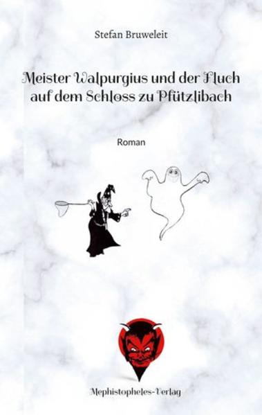 Das Morddezernat N. ist in vielerlei Hinsicht bemerkenswert. Nicht nur steht der einmalige Inspektor Kolluvies in seinen Diensten, der die Welt in regelmäßigen Abständen mit seinem unnachahmlichen Scharfsinn heimsucht, nein, zudem verfügt es gar über einen waschechten Geisterjäger. Gewiss hätte Inspektor Pimmelschreck seinen Dienst schon längst quittiert, würde dieser ihn dazu verurteilen, sein Genie einzig auf die Hatz ganz gewöhnlicher Bösewichte aus Fleisch und Blut zu verwenden. Doch glücklicherweise gibt es da immer wieder jene Fälle, die es ihm erlauben, der tristen Alltagsroutine zu entfliehen und als Meister Walpurgius seiner wahren Berufung nachzugehen: der Jagd nach rüpelhaften Geistern und Dämonen, denen jeglicher Respekt vor Gesetz und Ordnung abgeht. Sei es das ominöse Flackern eines Kerzenscheins oder das defekte Sonar einer orientierungslosen Fledermaus, keine Erscheinung ist dem Meister zu banal, als dass er dahinter nicht das Wirken übernatürlicher Mächte erkennen würde. Und wie hüpft da sein Geisterjäger-Herz, als man ihn beauftragt, den Tod der Penelope von Pfützlibach zu untersuchen. Diese hat nämlich ihr viel zu frühes Ende gefunden, als ihr der Geist ihres Schwiegervaters Balthasar von Pfützlibach erschienen ist. Zusammen mit seinem Assistenten Dödler macht Meister Walpurgius sich auf, das Geheimnis um das Schloss der von Pfützlibachs zu enträtseln, und weder Mensch noch Geist sind fortan ihres Daseins mehr sicher.