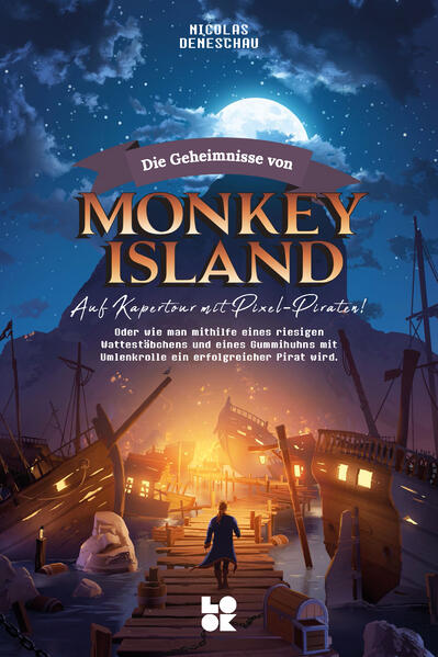 Unterhaltsam, kurzweilig, informativ: „Die Geheimnisse von Monkey Island - Auf Kapertour mit Pixel-Piraten“ ist DAS Buch für Fans des legendären Point’n’Click-Adventure-Reihe „Monkey Island“. Das Buch erscheint zeitgleich zum neuen Teil von Monkey Island, der erstmals nach 30 Jahren wieder vom ursprünglichen Entwickler Ron Gilbert kreiert wurde. "Macht, was ihr wollt, aber macht coole Sachen!" - George Lucas am 1. Mai 1982. Das war das einzige Ziel, das George Lucas seinen zwanzig jungen, ehrgeizigen, lustigen und schlecht frisierten Game-Designern als Rahmen für die Entwicklung von eigenen Computerspielen setzte. Lucasfilm Games und später LucasArts wurde in der Folgezeit zu einer legendären Spieleschmiede, auch durch die Veröffentlichung von The Secret of Monkey Island™ im Jahr 1990. Das bekannteste Point‘n‘Click-Adventure verdankt seinen legendären Ruf seiner herrlich anachronistischen Welt voller bunter Piraten und seinem von Monty Python inspirierten Humor, aber auch schlicht und einfach der Tatsache, dass es ein komplettes Genre revolutioniert hat. Dieses Buch ist eine Hommage an die Abenteuer von Guybrush Threepwood, einem genialen Piraten. Aber es möchte Ihnen auch in vielen Details schildern, wie Monkey Island durch seine einzigartige Erzählkunst zum Meilenstein in der Videospielgeschichte wurde. Darüber hinaus bietet es die Gelegenheit, auf die turbulente Historie von LucasArts und Telltale Games zurückzublicken, Rezepte für Voodoo-Grog zu entdecken, interaktive Piratenreggae-Songs zu lernen, auf einer mondänen Party unter 40-jährigen Geeks zu glänzen und Sprüche zu erkunden, die so scharf wie ein Entermesser sind (nützlich für Duelle oder Geburtstagsfeiern).