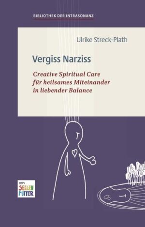 Ulrike Streck-Plath Vergiss Narziss Creative Spiritual Care für heilsames Miteinander in liebender Balance Bibliothek der Intrasonanz, Band 3 Zum Sogenannter Narzissmus verstanden als Folge kontinuierlicher Abspaltungen von Selbst. Diese können mit Creative Spiritual Care - der Arbeit mit Intrasonanz - alleine oder begleitet rückgängig gemacht werden. Das Buch zeigt mit Mitteln der Kunst das Entstehen der Abgründe, leitet zur auffüllenden Arbeit an und skizziert weitere heilsame Auswirkungen eines Miteinanders in liebender Balance. In belastenden Situationen Teile des Selbst abzuspalten, ist eine natürliche Reaktion. Um diesen Verlust innerer Stabilität zu kompensieren, entstanden gesellschaftliche Systeme mit komplexen Beziehungsgeflechten zwischen Macht und Ohnmacht, Abhängigkeit und Unabhängigkeit, Ausbeutung und Überschüttung. Abspaltungen von Selbst können jedoch zurückgeholt und Geflechte so heilsam entwirrt werden. Das Buch zeigt, warum und wie das mit Creative Spiritual Care resp. Intrasonanz einfach gelingt. Zur Autorin: Ulrike Streck-Plath ist Künstlerin. Themen ihrer Arbeiten für Gesellschaft und Bühne sind Leid vs. Geborgenheit in der Menschheitsgeschichte und das Geburtsrecht aller Kreatur, heil und ganz zu sein. Als Texterin und Konzeptionerin schreibt sie vor allem zu Gesundheit, Nachhaltigkeit und Digitalisierung. Zum Verlag: Das Buch erscheint nicht in einem Verlag, sondern ist Teil einer entstehenden Bibliothek. Der Renidere-Verlag ist Vertriebspartner - bewusst gewählt aufgrund seiner Regionalität. Bibliografische Daten: Taschenbuch, Format: 11,5 x 18 cm Umschlag: Softcover mit Mattfolie Innenteil: 100 g Naturpapier 176 Seiten 26 Abbildungen, zehn Zeichnungen