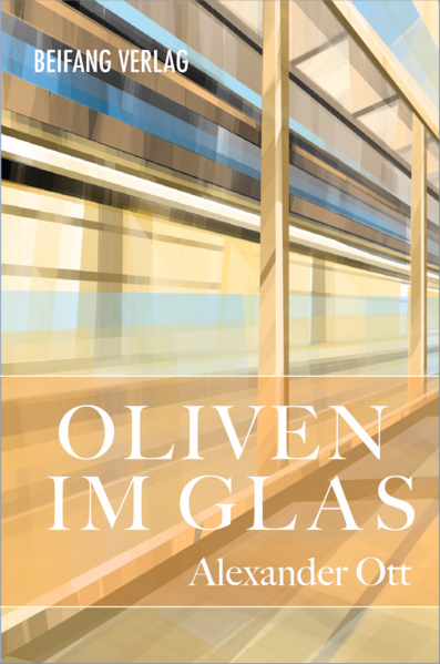 "Oliven im Glas" ist ein Roman von Alexander Ott, der sich mit den Dingen beschäftigt, die jenseits des öffentlichen Auges vor sich gehen. Er hinterfragt die Gesellschaft auf humoristische und spannende Weise und begleitet den Protagonisten Gerd Weinrich auf eine spannende Reise durch eben diese. Ergänzt wird die Erzählung durch aufwändige Illustrationen des Autors.