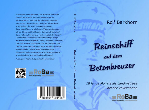 Bei der Volksmarine der DDR dienten nicht nur Schiffsbesatzungen, auch in den Flottenstützpunkten gab es reichlich zu tun für die zahlreichen Landmatrosen. Dass viele ihrer Aufgaben wenig Sinn ergaben, das lernten sie schon in den ersten Tagen der Grundausbildung in der Schiffstammabteilung auf der zu Stralsund gehörenden Insel Dänholm. In seinem autobiografisch geprägten Buch erzählt der Autor, wie er die viel zu langsam vergehenden 18 Monate Grundwehrdienst als Landmatrose der Volksmarine erlebt hat.