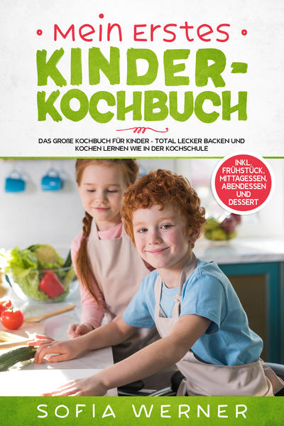 Mein erstes Kinderkochbuch. Spielend einfach Kochen und Backen lernen. Alle wichtigen Grundlagen und Methoden kindgerecht erklärt: Vom ersten Frühstücksei bis zum deliziösen Abendessen! Heutzutage sind viele Menschen leider nicht mehr dazu in der Lage richtig zu kochen. Dabei gibt es doch kaum etwas Schöneres als ein Festmahl für seine liebsten Mitmenschen zu zaubern. Und auch die täglichen Mahlzeiten gestalten sich mit den passenden Fähigkeiten deutlich gesünder und vor allem auch leckerer. Denn wenn man selbst kocht, weiß man stets was man zu sich nimmt und erlebt keine bösen Überraschungen. Deshalb bietet es sich gerade in jungen Jahren schon an, mit einer angemessenen Kochförderung von Kindern zu beginnen. So entwickeln sie ein gesundes Bewusstsein für Lebensmittel und können sich ein Leben lang problemlos selbst versorgen. Ermöglichen Sie Ihrem Kind den perfekten Start in die faszinierende Welt des Kochens und Backens! Dieses Buch ist speziell auf die Anforderungen und Bedürfnisse der jüngsten Kochbegeisterten ausgerichtet. Sie lernen alle wichtigen Grundlagen des Kochens und Backens, die ein Küchenchef beherrschen muss und werden dabei so professionell geschult wie in einer Kochschule. Dies umfasst die Kenntnis und gefahrlose Handhabung der wichtigsten Küchengeräte und des Kochbestecks sowie alle bedeutenden Methoden der Lebensmittelzubereitung. Mit den exzellent strukturierten Rezepten des Buches, können die zukünftigen Kochprofis anschließend ihre Fähigkeiten ausbauen und schmackhafte Gerichte für die ganze Familie zaubern! Dieses Buch enthält unter anderem: - Alle Informationen besonders kindgerecht und leicht verständlich verpackt - Die wichtigsten Grundlagen des Kochens und Backens - Die Erklärung der bedeutendsten Küchengeräte und des Kochbestecks sowie deren gefahrlose Handhabung - Die Vermittlung eines Bewusstseins für Sauberkeit und Hygiene in der Küche - Schmackhafte Rezepte für jede Gelegenheit vom Frühstück bis zum Dessert - Und vieles mehr! Dieses Buch ist perfekt für Sie geeignet, wenn unter anderem folgende Dinge auf Sie zutreffen: - Ihr Kind möchte gerne kochen lernen und hat Spaß an der Arbeit in der Küche - Sie wissen wie wichtig gesundes selbstständiges Kochen im Leben eines Menschen ist und wollen Ihrem Kind diese Kernkompetenz vermitteln - Sie suchen ein Buch, das die Grundlagen des Kochens und Backens so gut vermittelt wie eine Kochschule - Ihr Kind soll die Küchengeräte und das Kochbesteck kennen lernen und vor allem wie man diese gefahrlos verwendet - Sie suchen ein Kochbuch, das besonders kindgerechte Rezepte und Anleitungen enthält - Dieses Buch ist tadellos strukturiert und ermöglicht einen besonders anfängerfreundlichen Einstieg in die faszinierende Welt des Kochens und Backens. Ihrem Kind werden alle notwendigen Informationen und Methoden vermittelt, die es in der Küche benötigt, sodass dem Spaß und dem Genuss nichts mehr im Wege steht! Dieses Buch eignet sich auch perfekt als Geschenk für befreundete Eltern oder andere zukünftige Kochprofis!