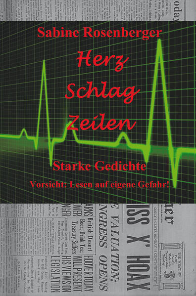 Liebe, Hass, Enttäuschung, Hoffnung, Wut, Selbstzweifel, Trauer, Freude, Übermut. Wie geht man damit um, wie wird man damit fertig? Mit Lyrik. Abtauchen in das Innerste, starke, treffende Worte finden, zu Mustern verweben. Einmal knapp und klar, geradeaus, dann wieder ganz verschlungen. Ausdrucksstarke Gedichte genießen, von romantisch über spannend und existenziell bis surreal. Sich am Spiel mit der Sprache erfreuen, gedanklich auf die Reise gehen. Die Bilder, die ich im Herzen trage, formen die Verse meiner HerzSchlagZeilen. Sollten diese in den Köpfen und Herzen meiner Leser ganz eigene, neue, wundersame Bilder entstehen lassen, dann ist das meine ausdrückliche Absicht. Sabine Rosenberger