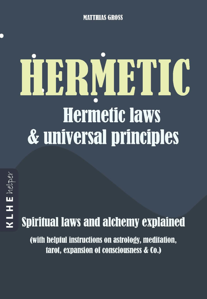 Are you looking for a practical approach to the mysteries of life? Hermetic laws, also called universal principles, rule all our lives. They work just as precisely as natural laws, but are completely unknown to most people! Universal principles can provide important answers to the big questions of life. The practical implementation of hermetic laws can have an exceedingly (positive) influence on our lives. Hermetics as a key to a fulfilling life In recent decades, it has not necessarily become easier to live spirituality in everyday life or even to integrate it into everyday life. This is a pity, since that is where true spiritual mastery lies. However, an understanding of cosmic principles and laws is indispensable if we want to make more of our lives in the long run. They offer the spiritual basis to realize not only spiritual goals with the help of so- called tools or instruments of awareness. Learn in Part 1 (Theory) of this book: What is Hermetics and how do Hermetic Laws work? The important difference between true esotericism and incense hippiedom. The story of Hermes Trismegistos. The 7 Universal Principles / Hermetic Laws explained step by step. #1 The Law of Spirituality #2: The law of polarity. #3: The law of correspondence / analogy. #4: The Law of Resonance and Attraction. #5: The Law of Harmony and Balance. #6: The law of rhythm (vibration). #7: The law of cause and effect (karma). Learn in Part 2 (Practice) of this book: Ways to gain self- knowledge and expand consciousness. The practical use of important tools of awareness, such as. #1 Breathing (with little known breathing exercises). #2 Meditation (with practical meditation exercises). #3 Tips on spiritual alchemy. #4 How astrology works and it can help you to recognize and master life tasks (exciting insights guaranteed!). #5 How to use Tarot for your personal growth (with simple Tarot exercises). #6 Why nutrition is important for our spiritual progress (with numerous nutrition tips!). #7 How you can completely change your life through altruistic giving. ...and much, much more! Learn the hermetic teachings first in theory and then apply them to your life. Without rose- colored glasses, but honest and authentic! This guide is different. The author explains with personal examples, honestly and transparently, how Hermeticism can serve us in everyday life. No pseudo- positive New Age literature, but with the goal of bringing the reader back into personal responsibility.