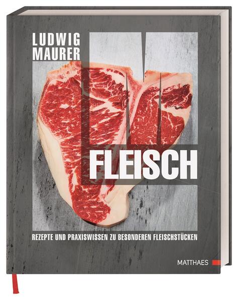 Ludwig Maurers Standardwerk über die Fleisch-Zubereitung! Als Fleischpapst der Spitzenküche ist Ludwig (Lucki) Maurer nicht nur Gourmets bekannt. In diesem Kochbuch erläutert er alle wichtigen Aspekte des Fleischgenusses. Dabei ist ihm besonders der Respekt vor dem Tier wichtig. Das Kochbuch versammelt 60 exzellente Fleisch Rezepte die überraschen und überzeugen. Daneben sind es Informationen zu Tierrassen, Haltungsarten, zur Reifung und weiteren Themen, die das Buch zum Standardwerk machen. Das Buch für den zeitgemäßen, nachhaltigen Fleischgenuss Der Begriff „Nose to Tail“ ist für Ludwig Maurer keine Floskel, sondern eine Lebenseinstellung. Durch die Verwertung aller Teile des Tieres zollt er dem Lebewesen Respekt und macht den Fleischgenuss nachhaltiger. Die mehr als 60 exklusiven Rezepte für einen lustvollen, zeitgemäßen Fleischkonsum überzeugen aber nicht nur durch diese Einstellung, sie liegen auch auf absolutem Spitzenküchen-Niveau. • Überarbeitete Neuauflage des ersten Buchs von Fleischpapst Ludwig (Lucki) Maurer - das Standardwerk für Fleischliebhaber • 60 Rezepte mit außergewöhnlichen Fleischstücken: Vom gekochten Kalbskopf über panierte Schweinefüße bis hin zum Bayerischen Lamm-Häggis. „Nose to Tail“ vom Feinsten. • Rind, Schwein, Wild, Lamm, Ziege und sogar Kaninchen - Rezepte und vielfältiges Fachwissen • Umfassende Informationen zu Rassen und Haltung der Tiere, Fleischschnitt, -reifung und -klassifizierung, aber auch zu Schlachtung und den „ungeliebten“ Stücken, ergänzen dieses Buch. Ludwig Maurers Standardwerk über die Fleisch-Zubereitung versammelt 60 überraschende Rezepte und jede Menge Hintergrundwissen rund um Fleischgenuss und -zubereitung.