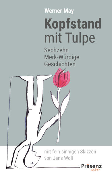 „Ich weiß nicht, ob ich gut geschlafen hatte, aber ich war aufgewacht, mit einem Schlag topfit, weil meine rechte Hand glu?hte. Jemand hatte sie angefasst. Es war einfach so, ich wusste es, hatte sie in Liebe angefasst. Freiheit hat nichts mit Wollen und Mu?ssen zu tun, sondern mit Liebe. Diese Erkenntnis stand mir mit einem Mal klar vor Augen. Der Morgen konnte kommen.“ Werner May war über 25 Jahre lang Vorsitzender der IGNIS-Akademie für Christliche Psychologie. Im kreativen Ruhestand ist er weiterhin als Herausgeber, Berater und Dozent tätig. Autor: Werner May. Dipl. Psych., Autor und Publizist Das Leben kippte einen Haufen Wörter vor meinen Füßen aus. Kopfüber sprang ich hinein und lernte alleine mit rotem Kopf nicht zu ertrinken. Die verschluckten Buchstaben sortierten sich über die Jahre und ich spucke sie jetzt nach Jahrzehnten hinter vorgehaltener Hand aus. Manche fallen dann als Merk-Würdige Geschichten ins Sonnenlicht. Künstler Jens Wolf Gleich beim ersten Blick auf diese Merk-Würdigen Geschichten hat mich die hintergründige, manchmal skurrile und überraschende Art des Erzählens so angesprochen, dass ich die Texte in einem durchgelesen habe. Wie diese Geschichten in mir Bilder aufbrechen ließen, das war schon eine besondere Qualität. Ich freue mich, dass das, was dabei herausgekommen ist, hier zu sehen ist.“