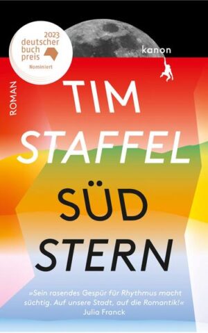 Auf der Longlist für den Deutschen Buchpreis 2023 Breaking Bad in Berlin: Vanessa liefert Glücksmittel, Deniz fährt Streife. Ihre Begegnung öffnet den Himmel über einer pulsierenden Stadt Vanessa ist Pharmakologin. Sie liefert Substanzen, die für Erfolg und Glück sorgen. Ihre Kunden sind Sportler, Krankenpflegerinnen und Politiker. Deniz ist Streifenpolizist. Er fährt Doppelschicht und pflegt seinen parkinsonkranken Vater. Jeden Tag suchen Vanessa und Deniz verlorene Menschen auf, doch dann treffen sie sich. Ein zarter, starker Großstadtroman, der danach fragt: Wie halten wir dem Druck stand? Wie wollen wir leben, und wie können wir lieben? »Sein rasendes Gespür für Rhythmus macht süchtig. Auf unsere Stadt, auf die Romantik!« Julia Franck »Tim Staffel hat einen absolut zeitgemäßen halluzinogenen Großstadtroman geschrieben.« Jan Brandt