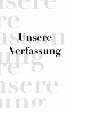 Unsere Verfassung | Bundesamt für magische Wesen