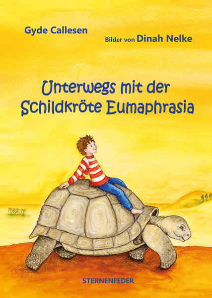 Was passiert, wenn man eines Abends einer 180jährigen Schildkröte begegnet? Für den achtjährigen Lukas, der Musiker werden möchte und der einen ziemlich schnellen Vater hat, ist die Schildkröte Eumaphrasia vor allem erst einmal eines: viel zu langsam. Doch als er mit Eumaphrasia unterwegs ist zum Fest der über 150jährigen Schildkröten in Filimalton, lernt er die Schönheit der Langsamkeit und die Magie der Augenblicke kennen. Ein Buch für junge und ältere Leser - die bereit sind für das Abenteuer langsam zu werden… Die Künstlerin und Illustratorin Dinah Nelke aus Hannover kreiert um diese Geschichte einen feinfühligen Bildraum, der mit Liebe zum Detail und großer Präsenz erlebbar werden lässt, was Gyde Callesen zwischen und in Worten gestaltet hat.