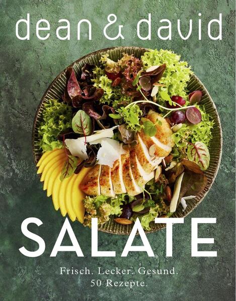 FRISCH. LECKER. GESUND. 50 Salatrezepte, die überraschen, satt machen und köstlich schmecken. Mit dem ersten Buch von dean&david präsentieren wir nicht nur die beliebtesten Klassiker aus unseren Restaurants, wir blicken weit über den eigenen Tellerrand hinaus und kreieren Salate für alle Lebenslagen - egal, ob to go, für den Lunch am nächsten Tag oder ganz festlich für das Dinner mit guten Freunden.