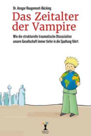 Wie können die Dynamiken verstanden werden, die zur Pandemie von psychischen Erkrankungen, zum Klimawandel oder zum Krieg in der Ukraine führen? Um zu erklären, was aktuell schiefläuft, nimmt Ansgar Rougemont- Bücking die Leser*innen mit auf eine Reise durch die Neurowissenschaften. Seine zentrale Hypothese: Wir befinden uns sowohl individuell als auch gesellschaftlich in einem Stockholm- Syndrom, beziehungsweise in einer strukturellen traumatischen Dissoziation. Dissoziation bedeutet Abspaltung. Sie entspricht dem Zerbrechen einer Person, die eine schwere, überlastende Erfahrung durchgemacht hat. Durch diesen Bruch verliert der Mensch die Bindung zu sich selbst und zur Außenwelt. Die zugrunde liegenden Traumata entsprechen einer Anhäufung von individuellen, transgenerationellen, kulturellen, politisch- systemischen und wirtschaftlichen Faktoren. Und so dümpelt das Schiff der Menschheit, überladen mit der Illusion von Kontrolle und Sicherheit, gefährlich nahe am Riff der ökologischen Katastrophe. Die am häufigsten vertretene Menschenspezies ist die der Vampire. Diese sind getrieben und innerlich zerrissen durch zwei tiefsitzende Flüche: der traumatische Verlust des Selbstbildes und die Gier nach Blut sowie Unsterblichkeit. Wir alle tragen vampirische Anteile in uns. Doch wenn es uns gelingt, uns im Spiegelbild zu erkennen und unseren Hunger nachhaltig zu stillen, sind wir befähigt, die Reise zu neuen Horizonten anzutreten.