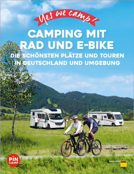 Camping und Radfahren: das ist das Urlaubs-Traumpaar für Aktive! Klar, schöne Radwege gibt es in Deutschland und Umgebung viele - aber wo kann man auch schön campen und direkt vom Platz aus auf große Tour gehen? Wo gibt es Infrastruktur, die ganz speziell auf Radreisende zugeschnitten ist? Und welche Touren eignen sich für das E-Bike? "Yes we camp! Camping mit Rad- und E-Bike" ist ganz genau auf die Wünsche von Camperinnen und Campern zugeschnitten, die ihr Fahrrad immer dabei haben. Präsentiert werden 40 tolle Campingplätze mit schönen und spannenden Radtouren in Deutschland, Österreich und angrenzenden Regionen . In Zusammenarbeit mit PiNCAMP, dem Campingportal des ADAC.